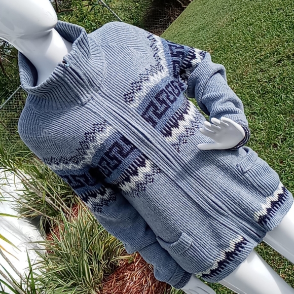 Fall River Knitting Mills Full Zip Vintage Sweater - Picture 4 of 15